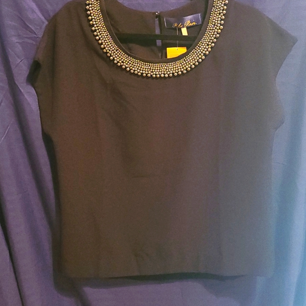 Beaded Bib top